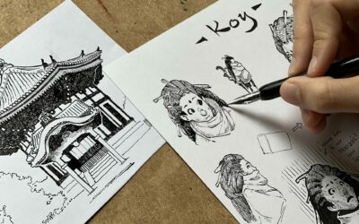 Cours de dessin noir et blanc et manga